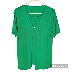 Green 1 Pc Sweater Set,  See Measurements